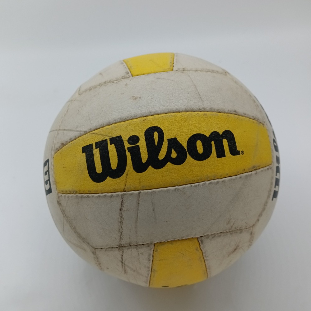 Wilson Yellow and White Outdoor Volleyball